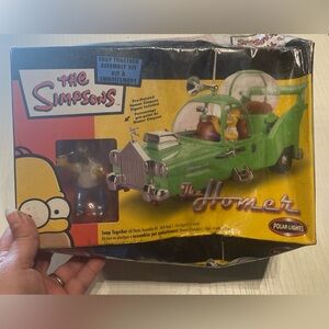 VINTAGE The Simpsons "The Homer" Model Kit Snap Together Assembly SEALED 2003